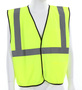 MCR Safety® 2X Hi-Viz Green Luminator Polyester Safety Vest