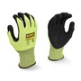 Radians Large DEWALT® DPG855 13 Gauge HPPE And Fiberglass Shell Cut Resistant Gloves With Foam Nitrile Coated Palm