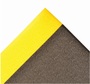 Superior Manufacturing 2' X 60' Black And Yellow Closed Cell Polyvinylchloride NoTrax® Sof-Tred™ Anti Fatigue Floor Mat