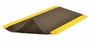 Superior Manufacturing 3' X 75' Black And Yellow PVC Ergo Trax® Anti Fatigue Mat Anti Fatigue Floor Mat