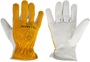 Tillman® Medium Brown And White Top Grain Split Cowhide Unlined Drivers Gloves