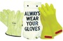 Salisbury by Honeywell Size 10 Yellow Rubber Class 0 Linesmens Gloves