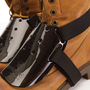 Black Nylon/Plastic Metguard Straps Shoe Protection