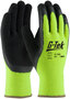 Protective Industrial Products Size Medium Hi-Viz Yellow G-Tek® Latex Acrylic Lined Cold Weather Gloves