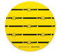 Brady® 12" Spill Magnet Yellow Magnetic Reusable Drain Cover