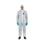 Ansell Large White/Red/Blue AlphaTec® 1500 Model 101 SMS Disposable Coveralls