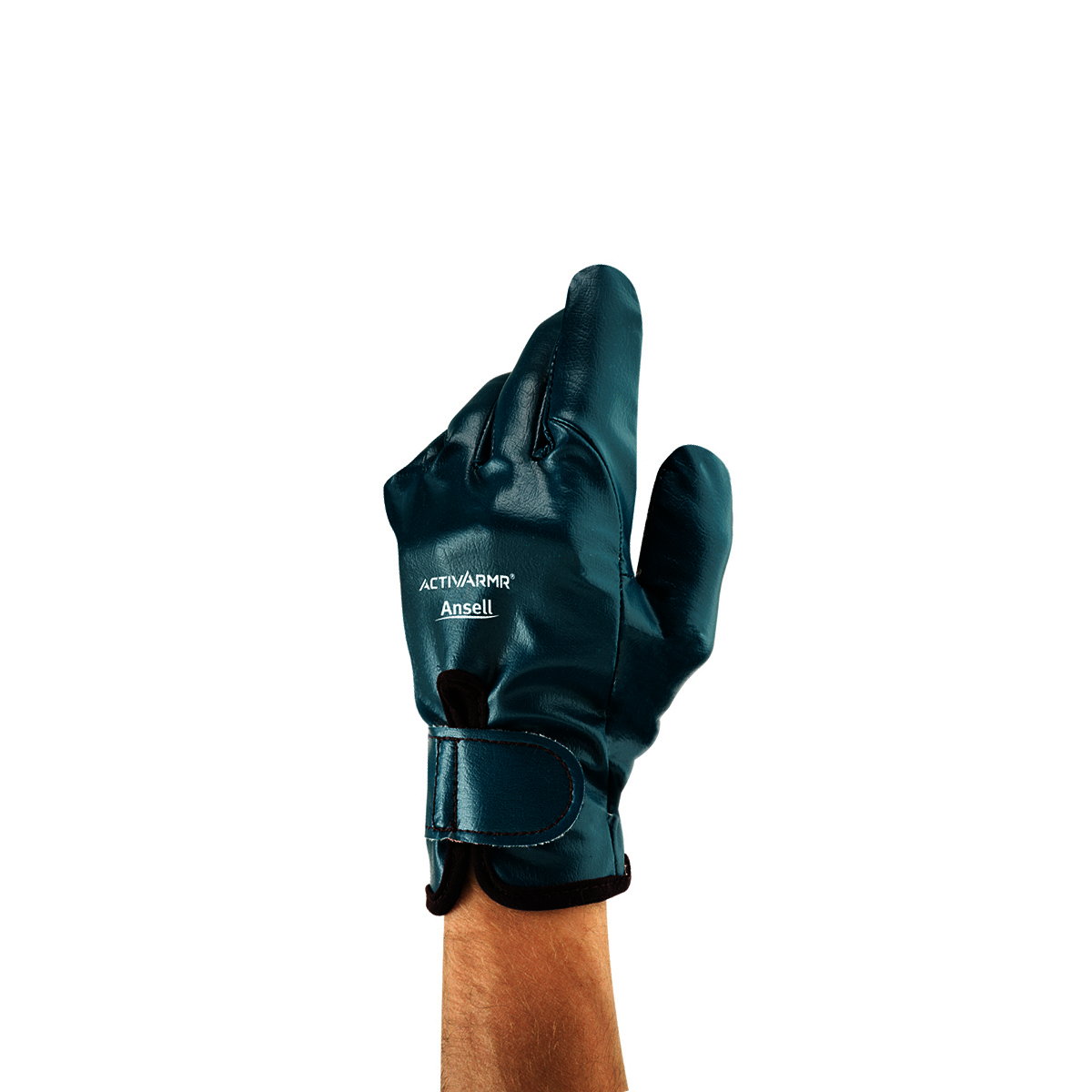Airgas - ANE7-112-10LH - Ansell Size 10 Blue ActivArmr 07-112 Nitrile Full Finger Anti-Vibration Gloves With Velcro Cuff Airgas - ANE7-112-10LH - Ansell Size 10 Blue ActivArmr 07-112 Nitrile Full Finger Anti-Vibration Gloves With Velcro Cuff