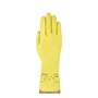 Ansell Size 7 Yellow AlphaTec 87-297 Cotton Flocking Chemical Resistant Gloves