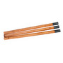 Arcair® Copperclad® Professional 5/8" X 5/8" DC Half Round Coppercald Arc Gouging Electrode (50 Each Per Carton)