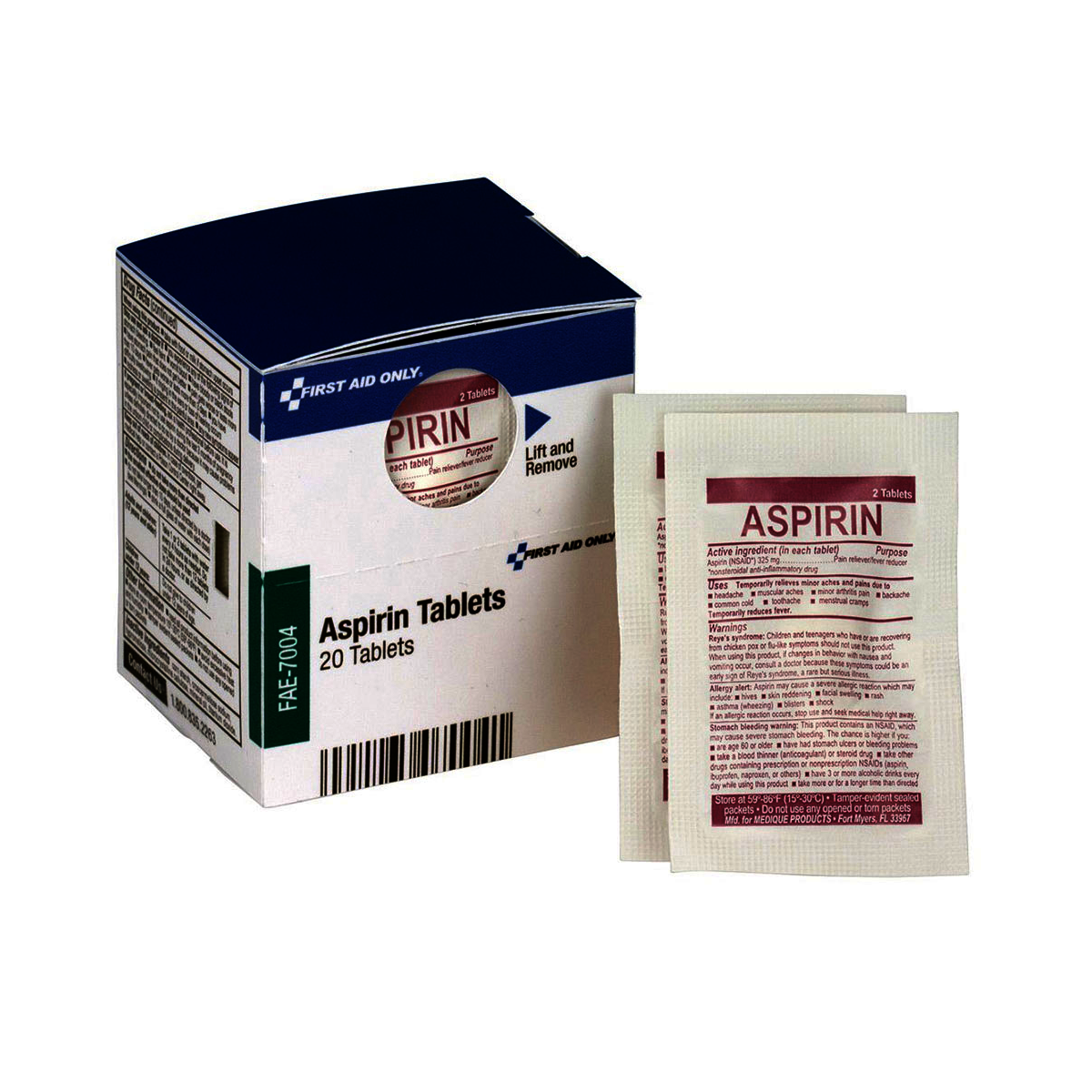 Aspirin tablets mg