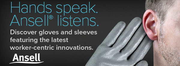 Hands speak. Ansell® listens.