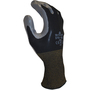 SHOWA™ Size 8 ATLAS® 13 Gauge Nitrile Palm Coated Work Gloves With Nylon Knit Liner And Knit Wrist Cuff