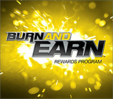 Press to view our Burn and Earn Deals ESAB Logo