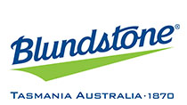 Blundstone logo over white background