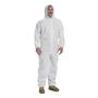 Protective Industrial Products 2X White Posi-Wear® M3™ Polypropylene/SMMMS Disposable Coveralls