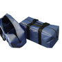 Chicago Protective Apparel 36” X 18” X 18” Blue Polyester Gear Duffel Bag