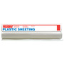 Poly-America 12' X 400' Clear Polyethylene Husky Plastic Sheeting