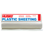 Poly-America 20' X 200' Clear Polyethylene Husky Plastic Sheeting