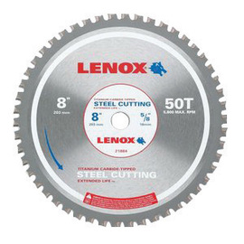 Lenox® Extended Life™ 8" Titanium Carbide Tipped Circular Saw Blade 50 Teeth