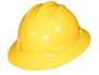 Bullard® Yellow HDPE Full Brim Hard Hat With Ratchet/4 Point Ratchet Suspension