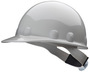 Honeywell Gray Fibre-Metal® E-2 SuperEight Thermoplastic Cap Style Hard Hat With 8 Point Ratchet Suspension