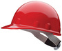 Honeywell Red Fibre-Metal® E-2 SuperEight Thermoplastic Cap Style Hard Hat With 8 Point Ratchet Suspension