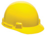 MSA Yellow SmoothDome® Polyethylene Cap Style Hard Hat With Ratchet/4 Point Ratchet Suspension