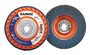 RADNOR™ 4 1/2" X 5/8" - 11" 80 Grit Type 27 Flap Disc