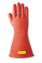 Ansell Size 10 Red 14" Marigold® Rubber Class 2 High Voltage Linesmen's Gloves With Rolled Cuff
