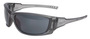 Honeywell Uvex A1500 Gray Safety Glasses With Gray Uvextra® Hard Coat Lens