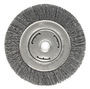 Weiler® 6" X 5/8" - 1/2" Trulock™ Vortec Pro® Steel Crimped Wire Wheel Brush
