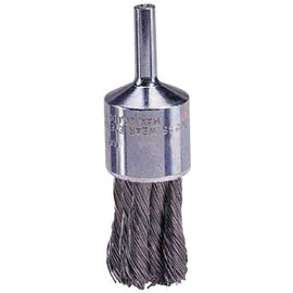 Weiler® 3/4" X 1/4" Stainless Steel Knot Wire End Brush