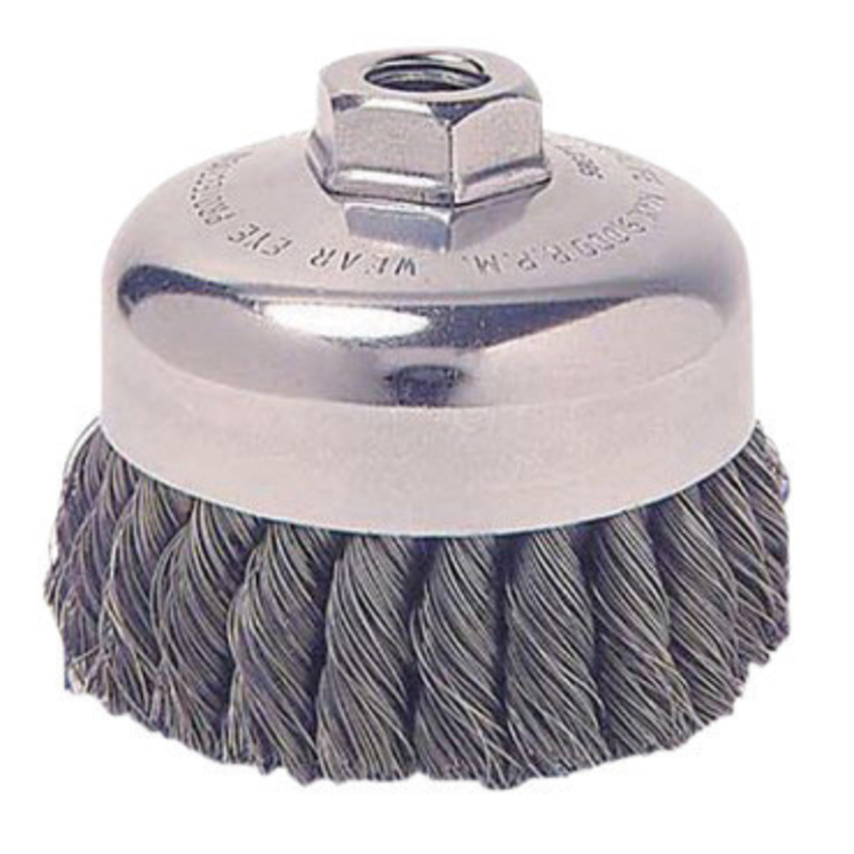 4 Inch Max 8500 Twist Wire Cup Brush Twisted Knotted Fits Abrasive Grinders New 