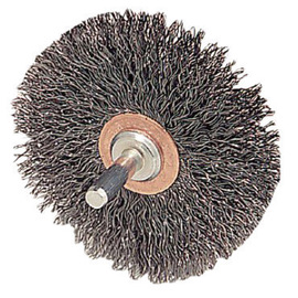Weiler® 2" X 1/4" Steel Crimped Wire Conflex Wheel Brush