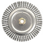 Weiler® 7" X 5/8" - 11 Dually™ Steel Knot Wire Wheel Brush