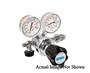 Airgas® Single Stage Brass 0-1500 psi High Delivery Pressure Cylinder Regulator
