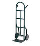 Harper™ Series 40T 800 lb Industrial Hand Truck With 6" X 2" Mold-On Rubber Wheels, Dual Handle And 8" X 14" Base Plate