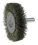 Weiler® 2" X 1/4" Stainless Steel Crimped Wire Radial Wheel Brush