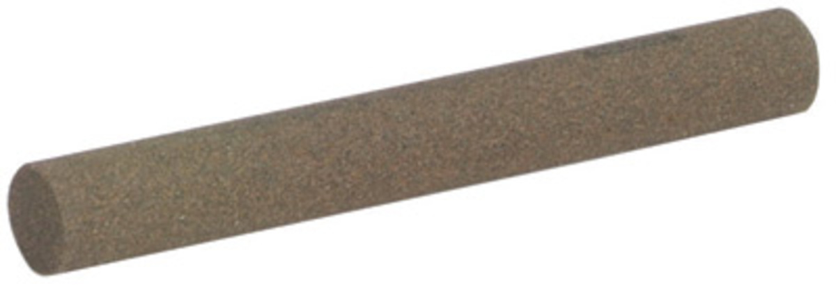 3/8" x 4" Aluminum Oxide Medium Grit Round Abrasive India Sharpening Stone 1 