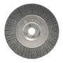 Weiler® 4" X 1/2" - 3/8" Trulock™ Stainless Steel Crimped Wire Wheel Brush