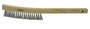 Weiler® 5 1/2" Steel Scratch Brush With Hardwood Handle Handle