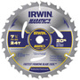 IRWIN® 7 1/4" X 5/8" Diamond X .047" 8300 RPM 24 Teeth ATB Grind Vise-Grip® Marathon® Carbide Tipped Portable Corded Circular Saw Blade (For Wood Cutting) (Carded)