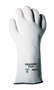 Ansell Crusader® Flex Size 8 Gray Heavy Weight Nitrile Heat Resistant Gloves With 10" Gauntlet Slip-On Cuff And Felt Lining