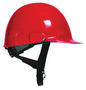 Bullard® Red Polycarbonate Cap Style Hard Hat With 8 Point Ratchet/Ratchet Suspension