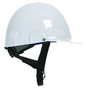 Bullard® White Polycarbonate Cap Style Hard Hat With Ratchet/8 Point Ratchet Suspension
