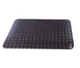 Superior Manufacturing 2' X 3' Black PVC NoTrax® Diamond Stat™ Dissipative Anti-Static/Anti-Fatigue Floor Mat