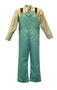 Stanco Safety Products™ 4X Green Cotton Flame Resistant Overalls/Bib Pants With Slide Buckle Closure