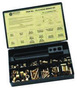 Western Hose Repair Kit With "A" 3/8" - 24 X "B" 9/16" - 18 C-3 Crimp Tool (For 3/16", 1/4" And 3/8" ID Hose)