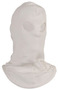 National Safety Apparel® White DuPont™ Nomex® High Heat Knit Flame Resistant Hood With Eyeholes