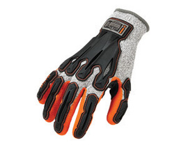 Ergodyne Size Large ProFlex® 922CR 13-Gauge High Performance Polyethylene Cut Resistant Gloves With Foam Nitrile Molded TPR Armor Coated Palm and Fingers